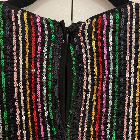 NWT Lovers + Friends Sequined Bodysuit (Size S) - Picture 7 of 16